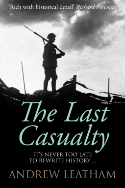 book cover for The Last Casualty