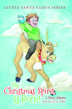 book cover for The Christmas Spirit Is Born