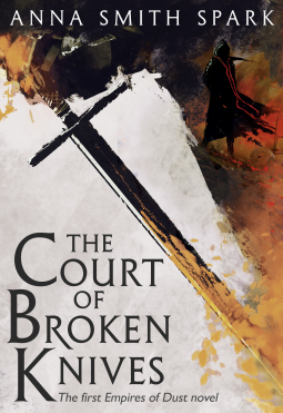 book cover for The Court of Broken Knives