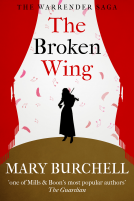 book cover for The Broken Wing