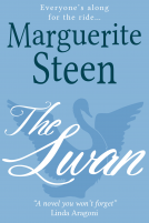 book cover for The Swan