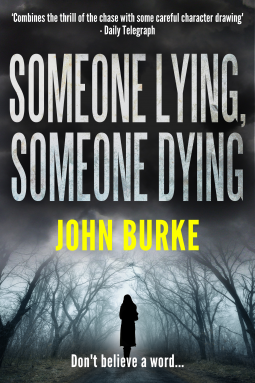 book cover for Someone Lying, Someone Dying