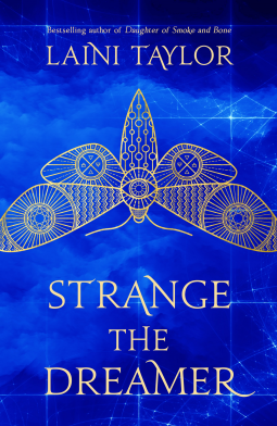 book cover for Strange the Dreamer