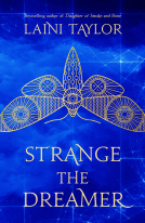 book cover for Strange the Dreamer