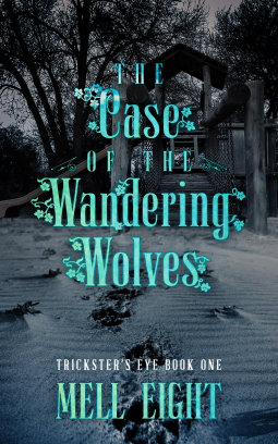 book cover for The Case of the Wandering Wolves