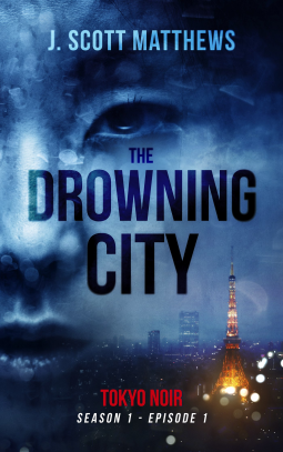 book cover for The Drowning City