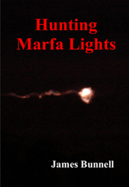book cover for Hunting Marfa Lights