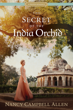 book cover for The Secret of the India Orchid