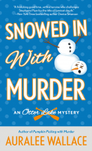 book cover for Snowed In with Murder