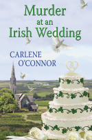book cover for Murder at an Irish Wedding