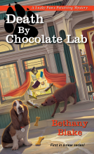 book cover for Death by Chocolate Lab