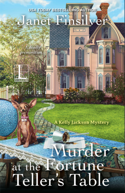 book cover for Murder at the Fortune Teller's Table