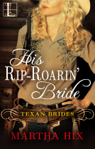 book cover for His Rip-Roarin' Bride