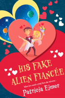 book cover for His Fake Alien Fiancée