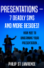 Cover Image: Presentations - 7 Deadly Sins and more besides!