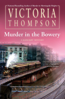 book cover for Murder in the Bowery