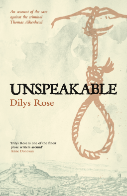 book cover for Unspeakable