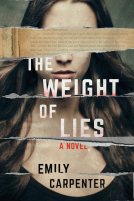 book cover for The Weight of Lies
