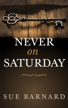 book cover for Never on Saturday