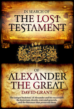 book cover for In Search Of The Lost Testament of Alexander the Great