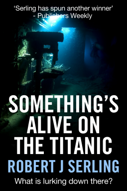 book cover for Something's Alive on the Titanic