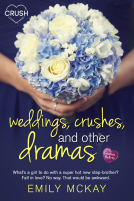 book cover for Weddings, Crushes, and Other Dramas
