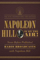 book cover for Napoleon Hill Is on the Air!