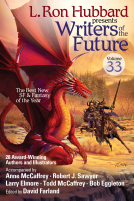 book cover for Writers of the Future Vol 33