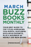 Cover Image: March 2017 Buzz Books Monthly