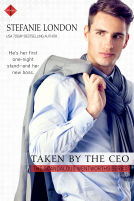 book cover for Taken by the CEO