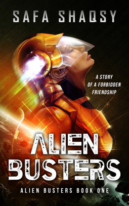 book cover for Alien Busters