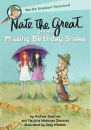 book cover for Nate the Great and the Missing Birthday Snake