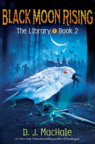 book cover for Black Moon Rising (The Library Book 2)