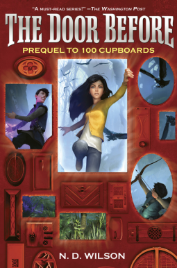 book cover for The Door Before (100 Cupboards Prequel)