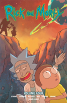 book cover for Rick and Morty Vol. 4