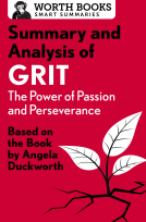 book cover for Summary and Analysis of Grit: The Power of Passion and Perseverance