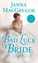 book cover for The Bad Luck Bride