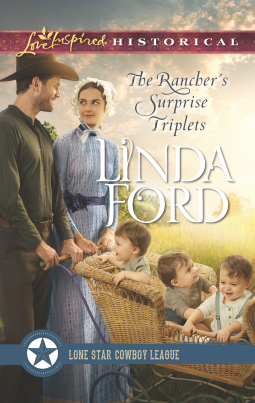 book cover for The Rancher's Surprise Triplets