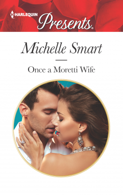 book cover for Once a Moretti Wife
