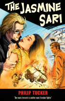 book cover for The Jasmine Sari