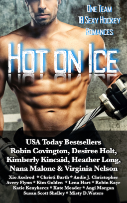 book cover for Hot on Ice: A Hockey Romance Anthology