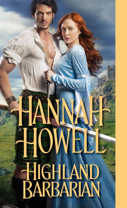 book cover for Highland Barbarian