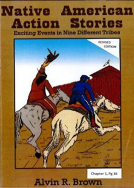 book cover for Native American Action Stories