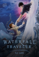 book cover for The Waterfall Traveler