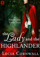 book cover for The Lady and the Highlander
