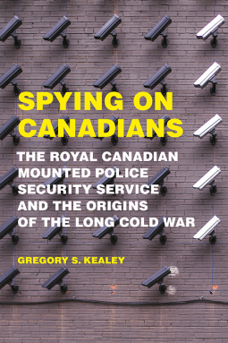 book cover for Spying on Canadians