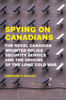 book cover for Spying on Canadians