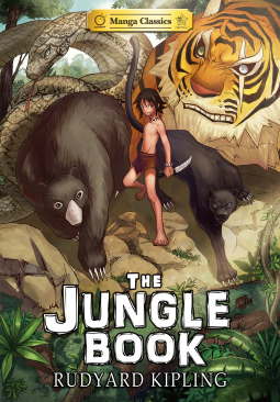 book cover for The Jungle Book