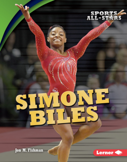 book cover for Simone Biles