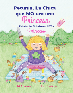book cover for Petunia, La Chica que NO era una Princesa / Petunia, the Girl who was NOT a Princess